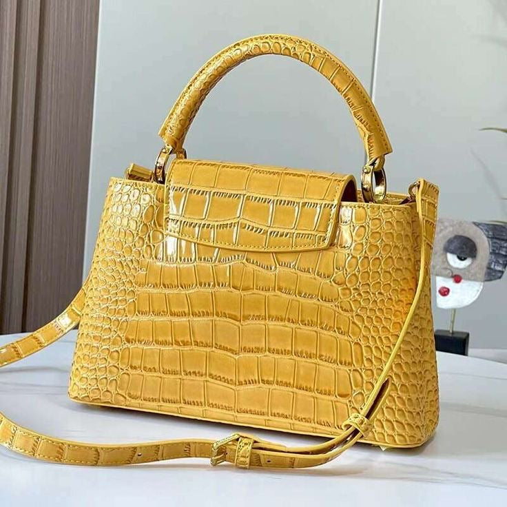 Louis Vuitton yellow bag