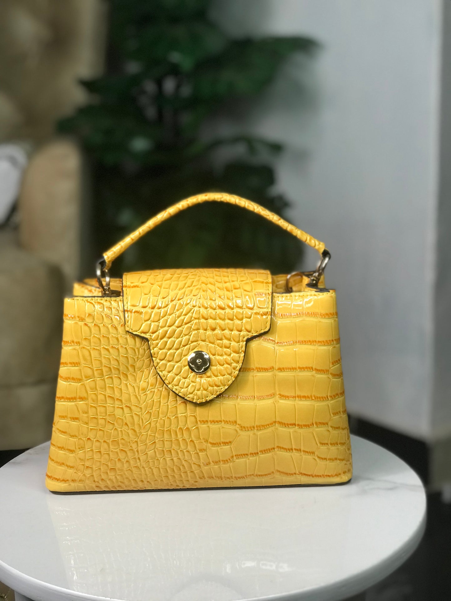 Louis Vuitton yellow bag